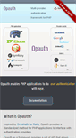 Mobile Screenshot of opauth.org